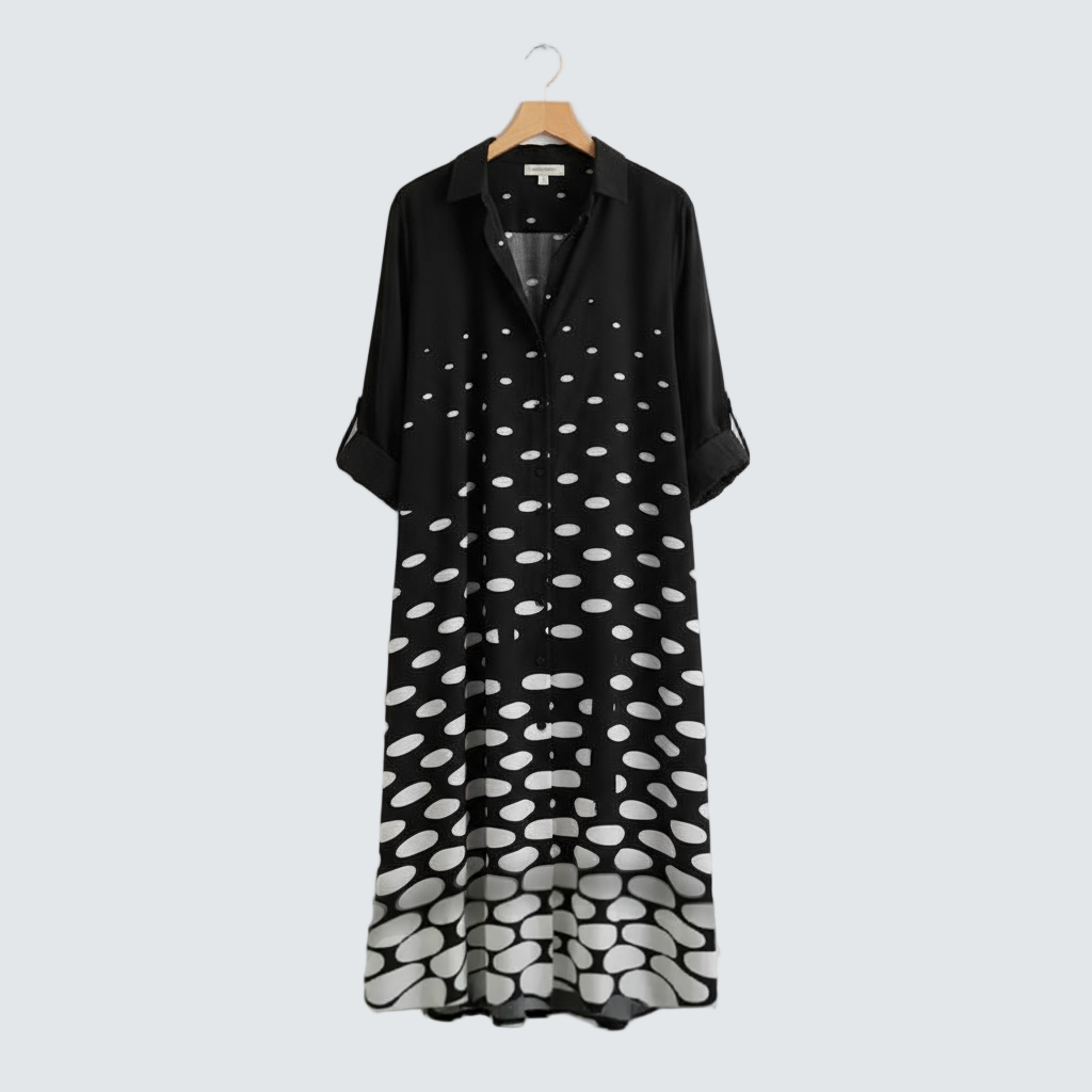 Yvonne - Elegantní midi-kimono šaty