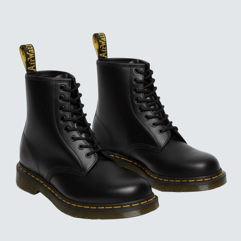 Addison | Elegantní vysoké boty z veganské kůže Černá