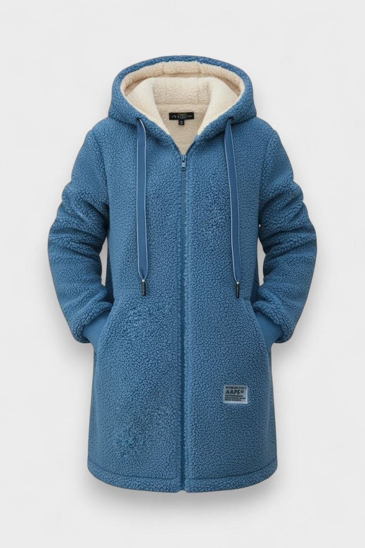 Birgitta™ | Elegantní dámský fleece Modrá