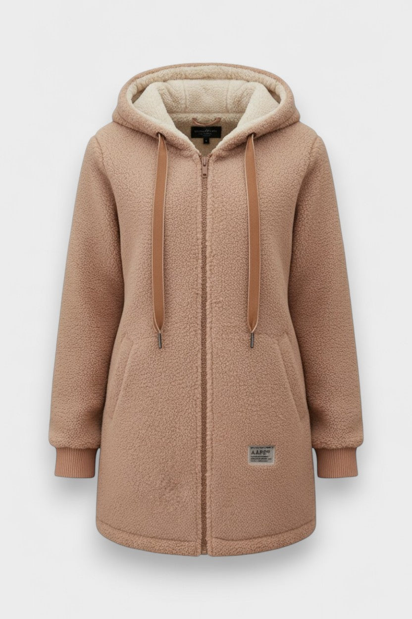 Birgitta™ | Elegantní dámský fleece Hnědá