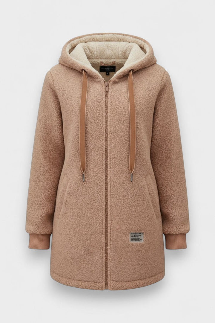 Birgitta™ | Elegantní dámský fleece Hnědá