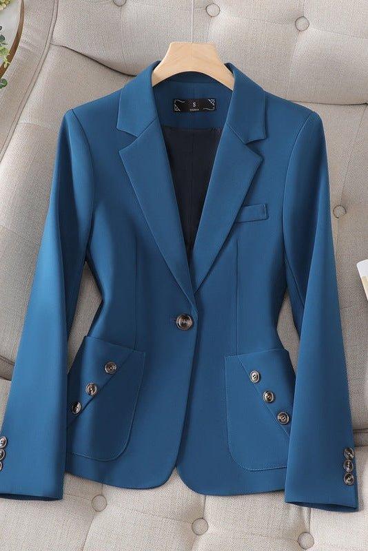 Renée | Blazer Modrá