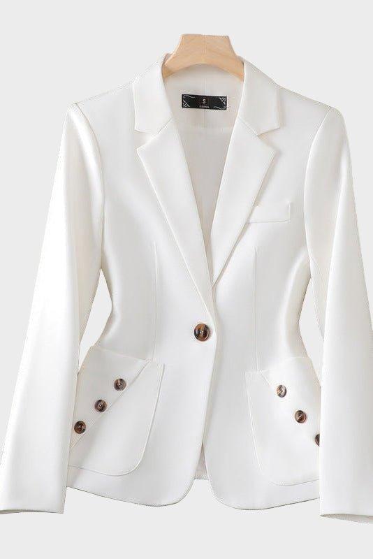 Renée | Blazer Bílá