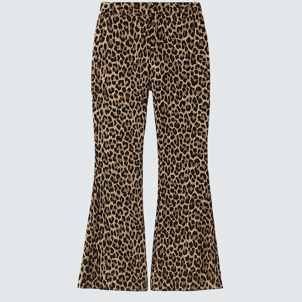 Bootcut™ | Leopardí kalhoty