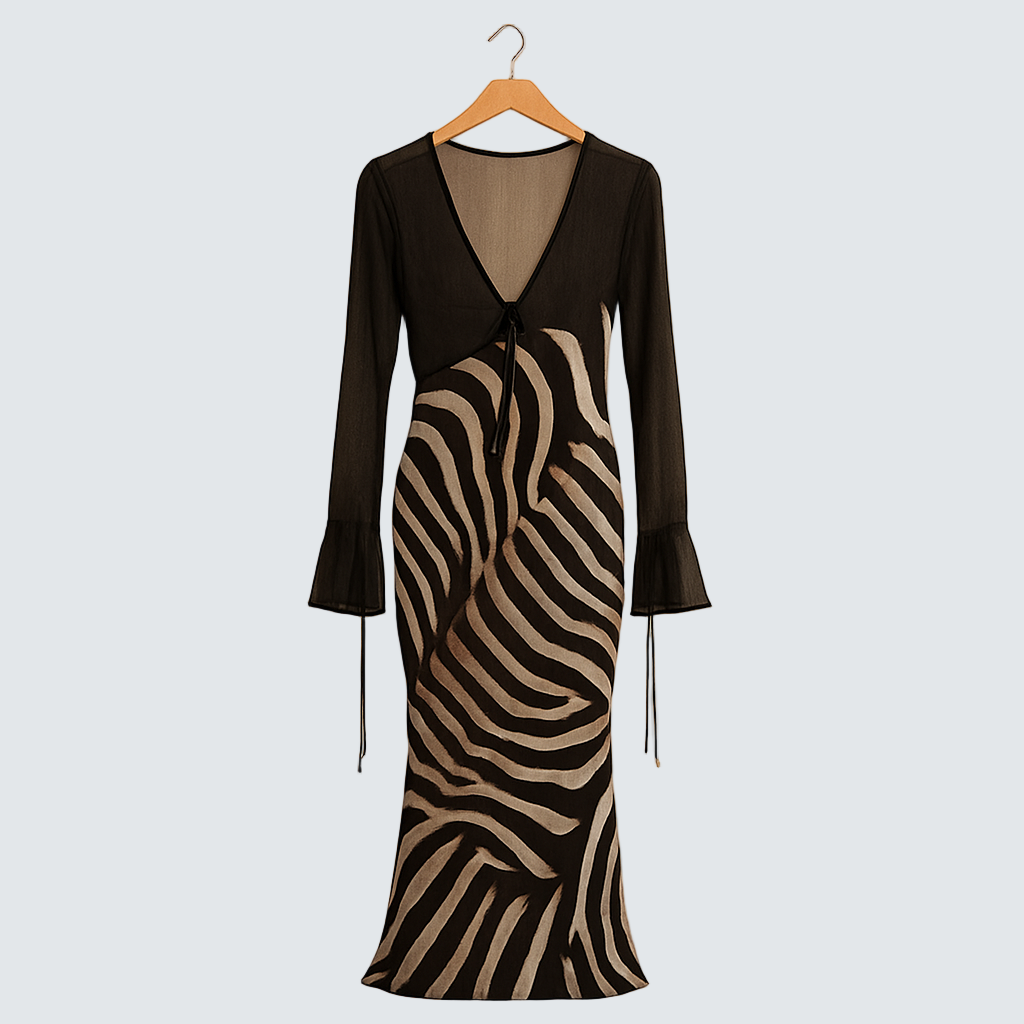 Gry | Zebra šaty