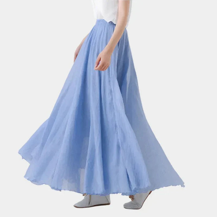 Eira | Sukně Světle modrý denim