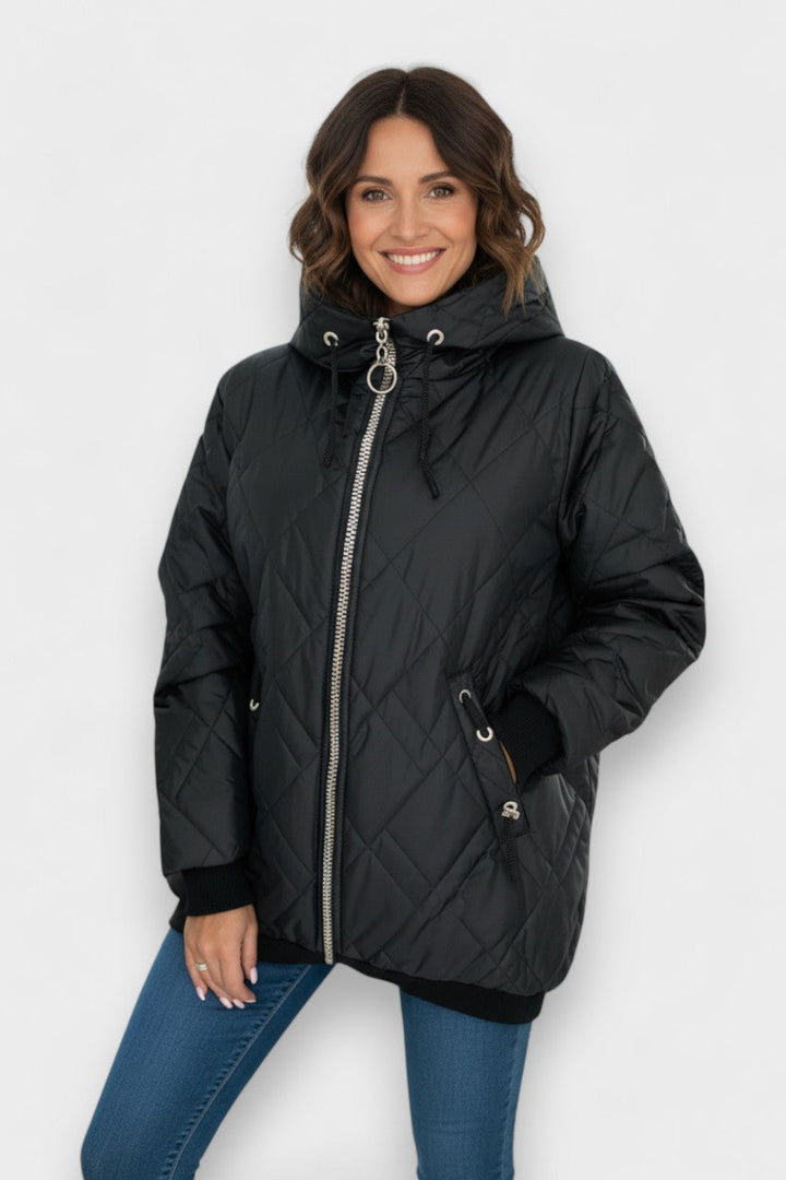Elara™ | Parka Černá
