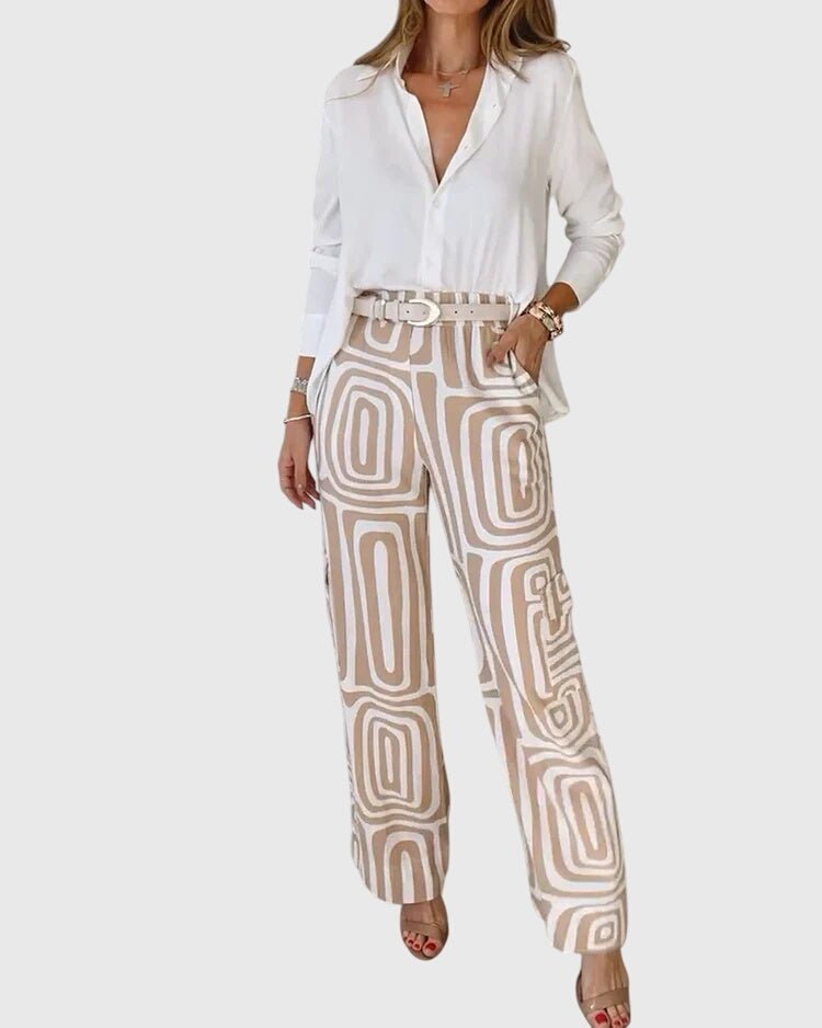 Emilia™ | Kalhoty Khaki