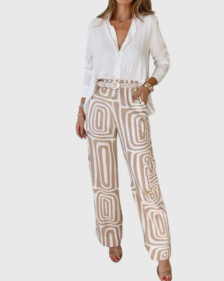 Emilia™ | Kalhoty Khaki