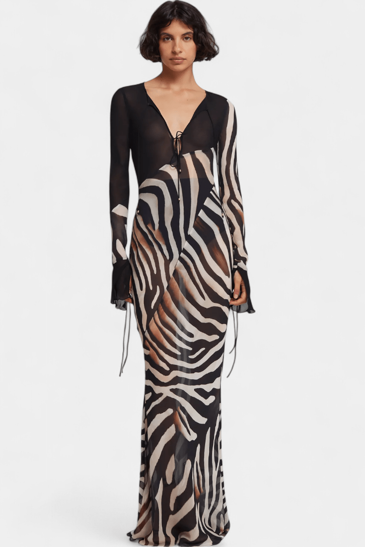 Gry | Zebra šaty