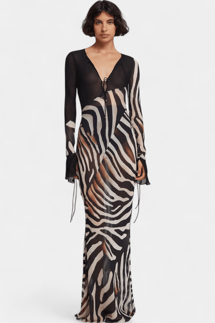 Gry | Zebra šaty