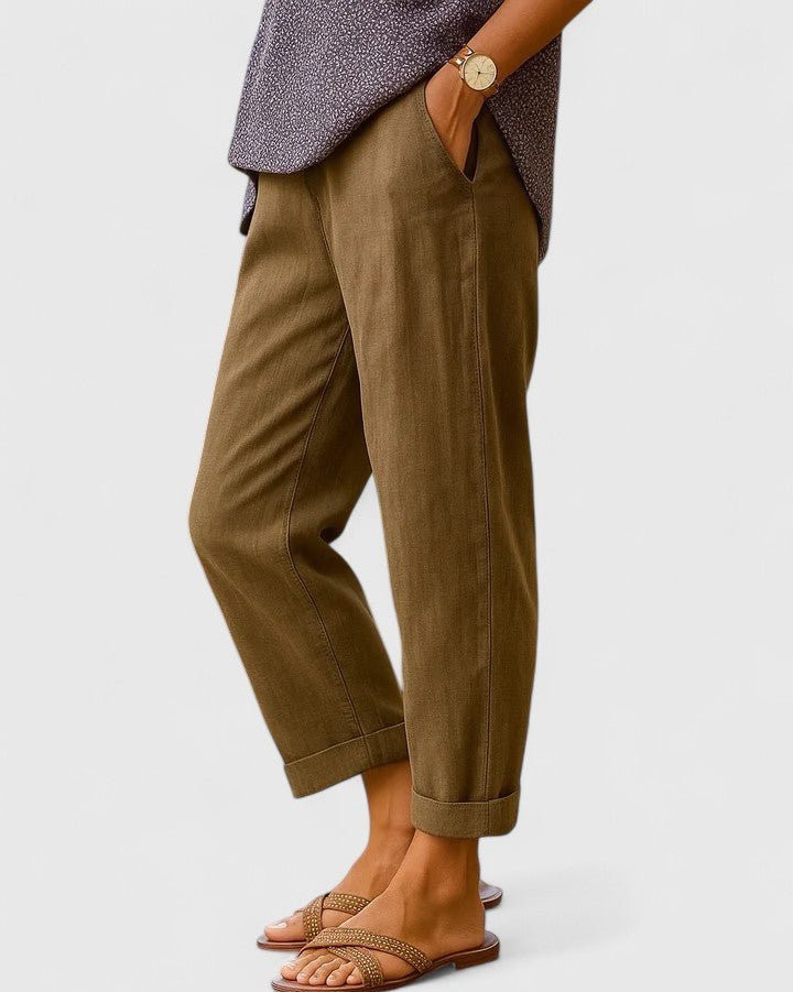 Marivela™ | Kalhoty Khaki