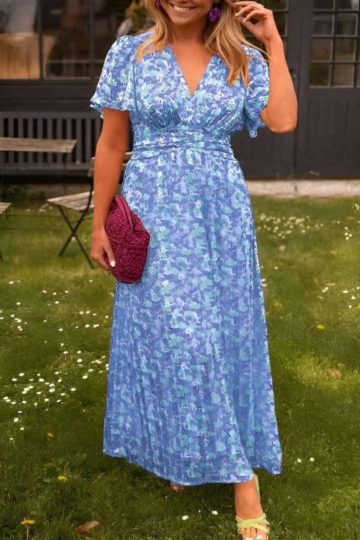 Marlene™ Maxi šaty Modrá
