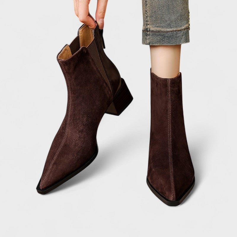 Nela™ | Luxusní kotníkové boty