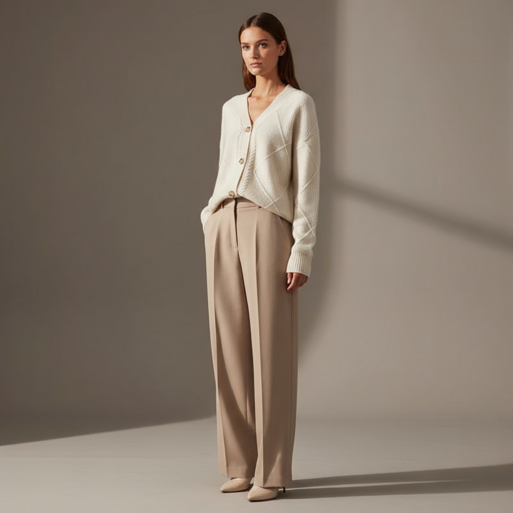 Klára | Pletený kardigan s jemnou texturou