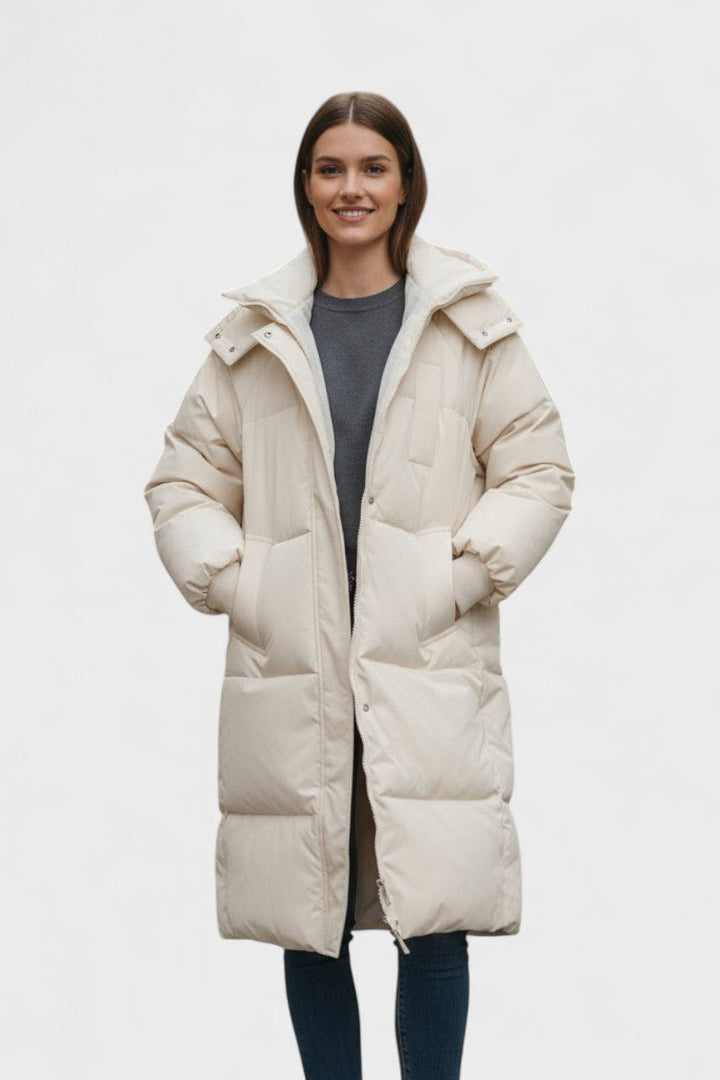 Gabriela™ | Elegantní dámský kabát Béžová