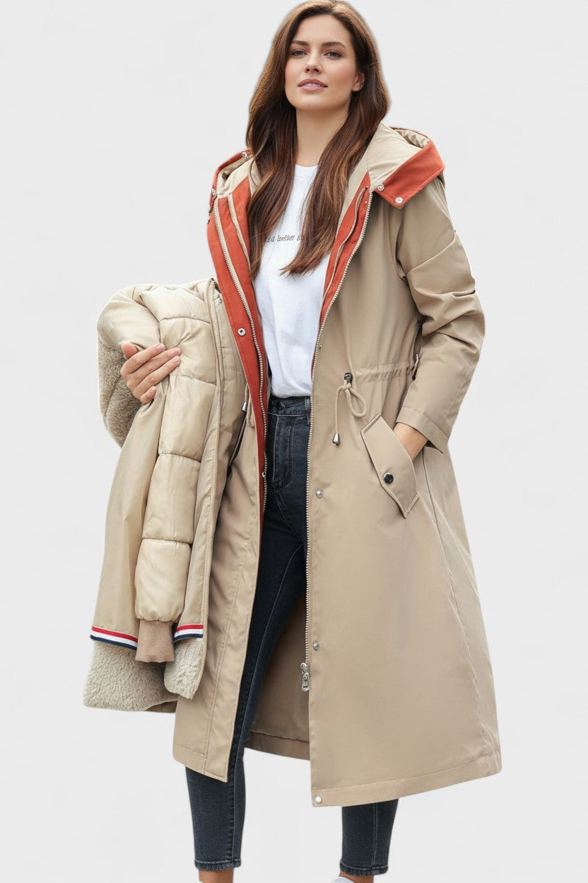 Lada™ | Podzimní bunda Khaki